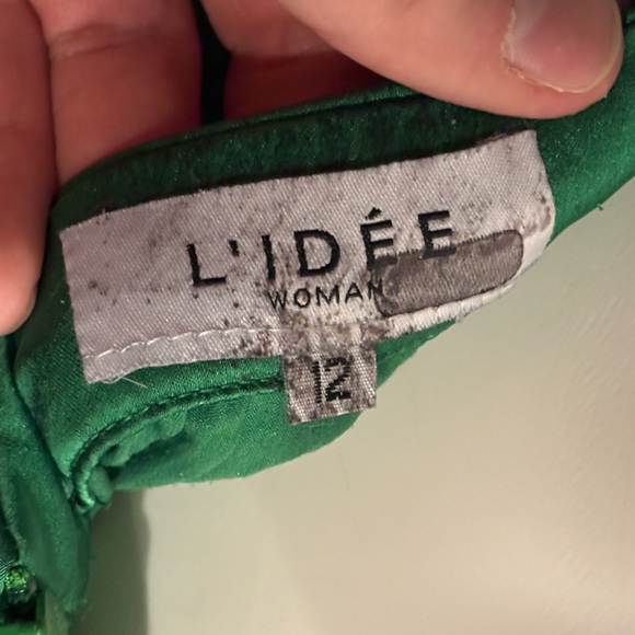 L’Idee Green Renaissance Gown- Sold Out on Revolve! - Picture 8 of 10